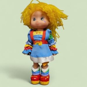 Mattel Rainbow Brite Doll with Yellow Hair and Multicolored Outfit
